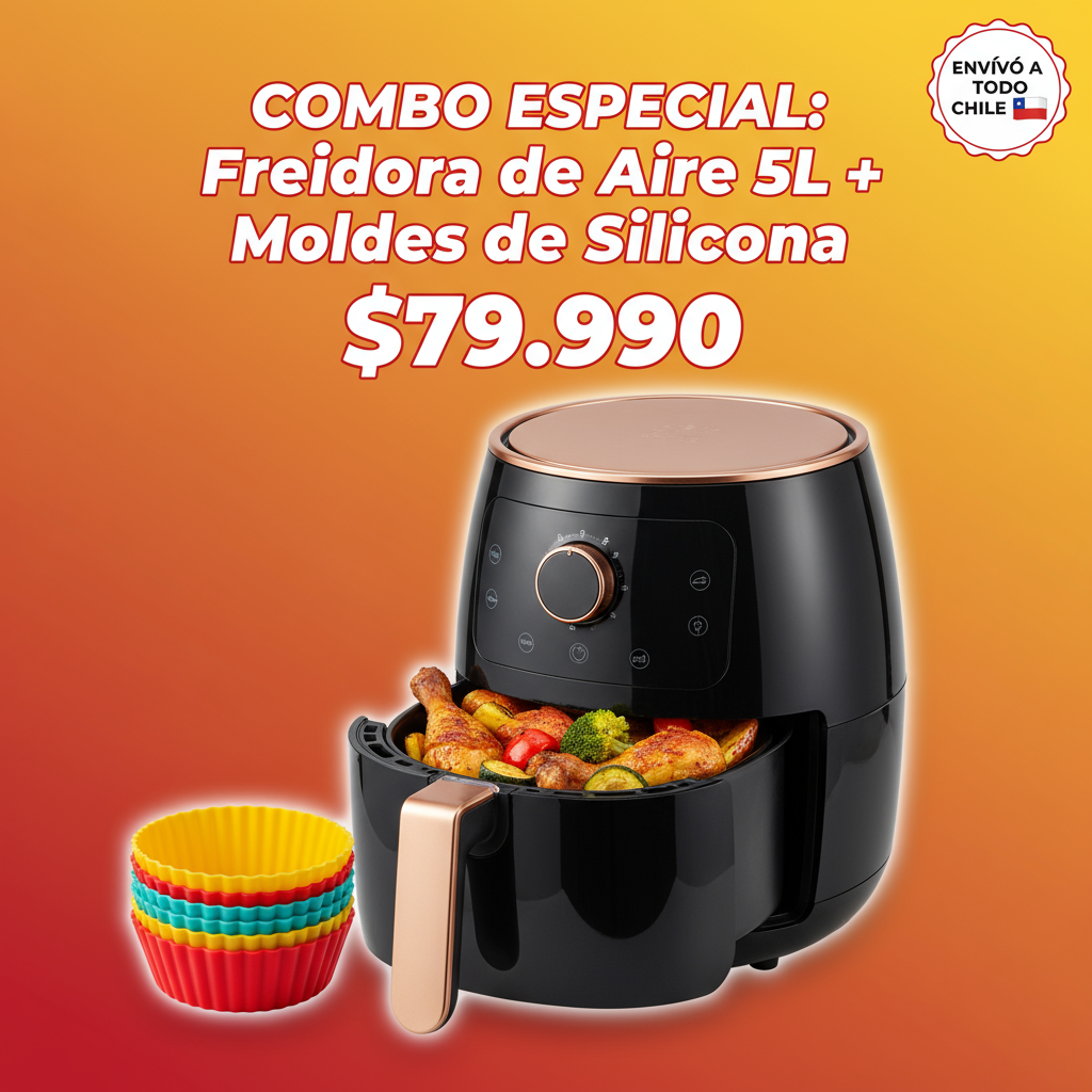 Cocina Saludable sin Aceite | Freidoras y Accesorios | Keloke – keloke.cl
