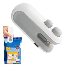 Mini Sellador Térmico de Bolsas Recargable USB | Conservación Práctica para Snacks y Alimentos | Chile