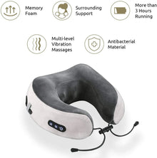 Masajeador Cervical Eléctrico Recargable con Calor | Alivio y Relajación para Cuello en Casa y Oficina | Chile