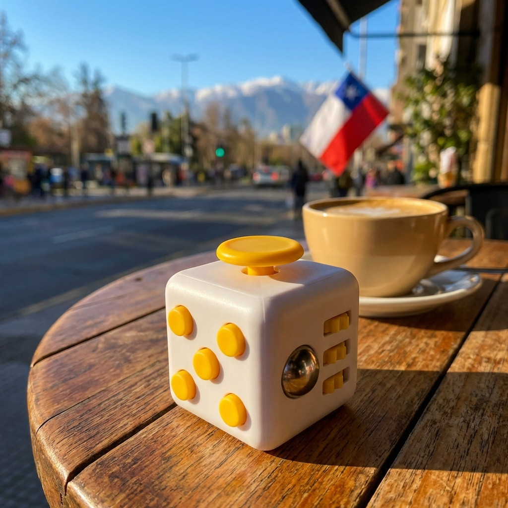 Cubo Anti Estrés Fidget 6 en 1 Portátil | Relajación y Concentración para Oficina y Estudio | Chile