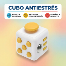 Cubo Anti-Estrés Fidget 6 en 1 - Juguete Sensorial para Ansiedad y Concentración
