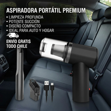 Mini Aspiradora Inalámbrica Recargable – 6000Pa, USB-C, Ideal para Auto, Hogar y Oficina