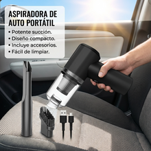 Mini Aspiradora Inalámbrica Recargable – 6000Pa, USB-C, Ideal para Auto, Hogar y Oficina