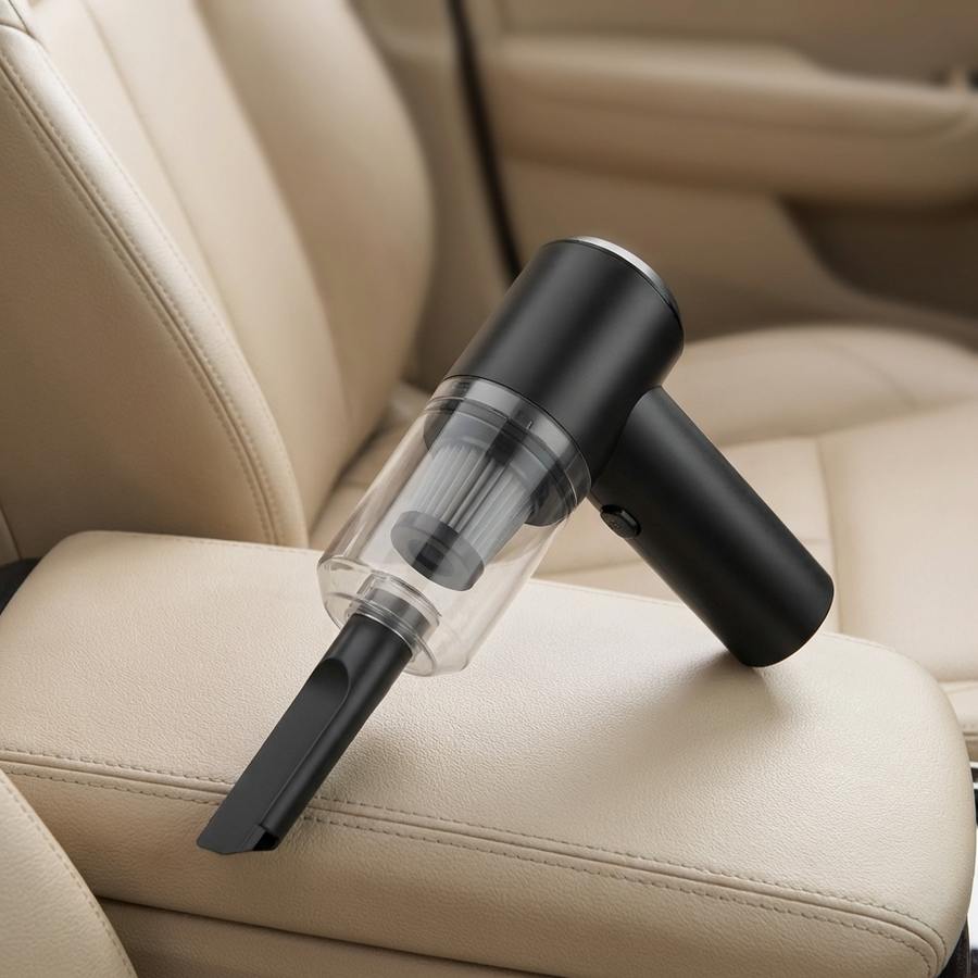 Mini Aspiradora Inalámbrica 6000Pa Recargable USB-C | Limpieza Portátil para Auto, Hogar y Oficina | Chile