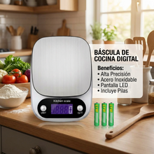 Báscula Digital de Precisión 0.1g a 5kg Portátil | Pesaje Exacto para Cocina, Joyería y Hogar | Chile