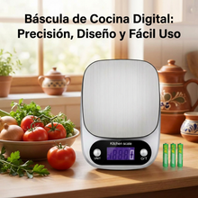 Báscula Digital de Precisión 0.1g a 5kg Portátil | Pesaje Exacto para Cocina, Joyería y Hogar | Chile