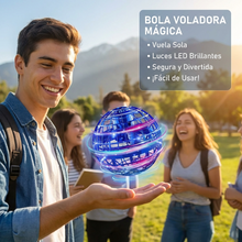 Pelota Voladora LED RGB Recargable USB | Diversión Luminosa para Niños y Juegos en Casa | Chile