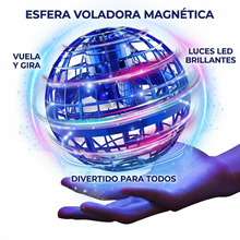 Pelota Voladora LED RGB Recargable USB | Diversión Luminosa para Niños y Juegos en Casa | Chile