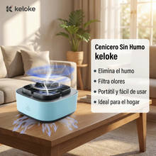 Cenicero Purificador de Aire Anti Humo USB - Elimina Olores y Partículas - Portátil