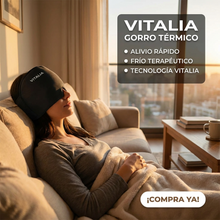 Gorro Compresa de Gel Frío Reutilizable para Cabeza | Sensación Refrescante para Descanso y Bienestar | Chile