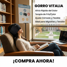 Gorro Compresa de Gel Frío Reutilizable para Cabeza | Sensación Refrescante para Descanso y Bienestar | Chile
