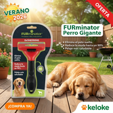 Cepillo Deslanador para Perros Grandes | Ayuda a Reducir Pelo Suelto y Muda | Chile