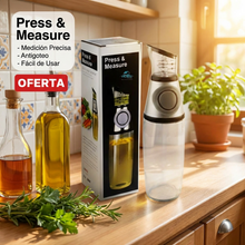 Dispensador de Aceite con Medidor 500ml Antigoteo | Control Preciso para Cocina Saludable | Chile