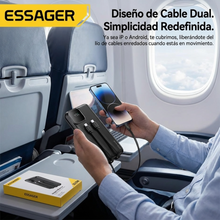 Power Bank Viajes Avión 20000mAh 22.5W con Cables Integrados | Equipaje de Mano | Chile