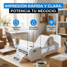 Impresora Térmica Portátil Bluetooth para Etiquetas 110mm | Impresión Rápida para Emprendedores | Chile
