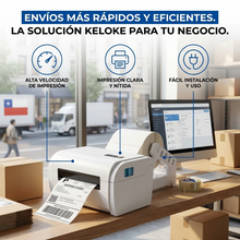 Impresora Térmica Portátil Bluetooth para Etiquetas 110mm | Impresión Rápida para Emprendedores | Chile