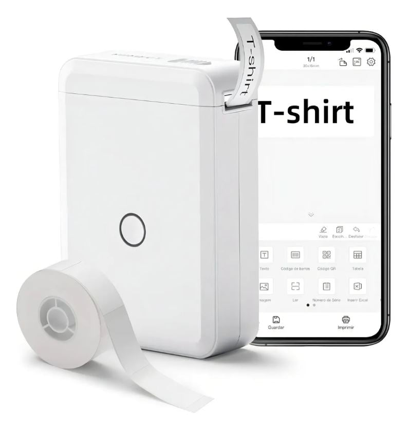 Impresora de Etiquetas Niimbot D110 Bluetooth | Organización Portátil para Hogar y Emprendedores | Chile