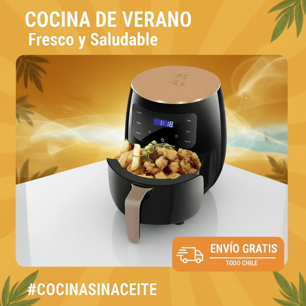 Freidora Digital 5L + Moldes Premium