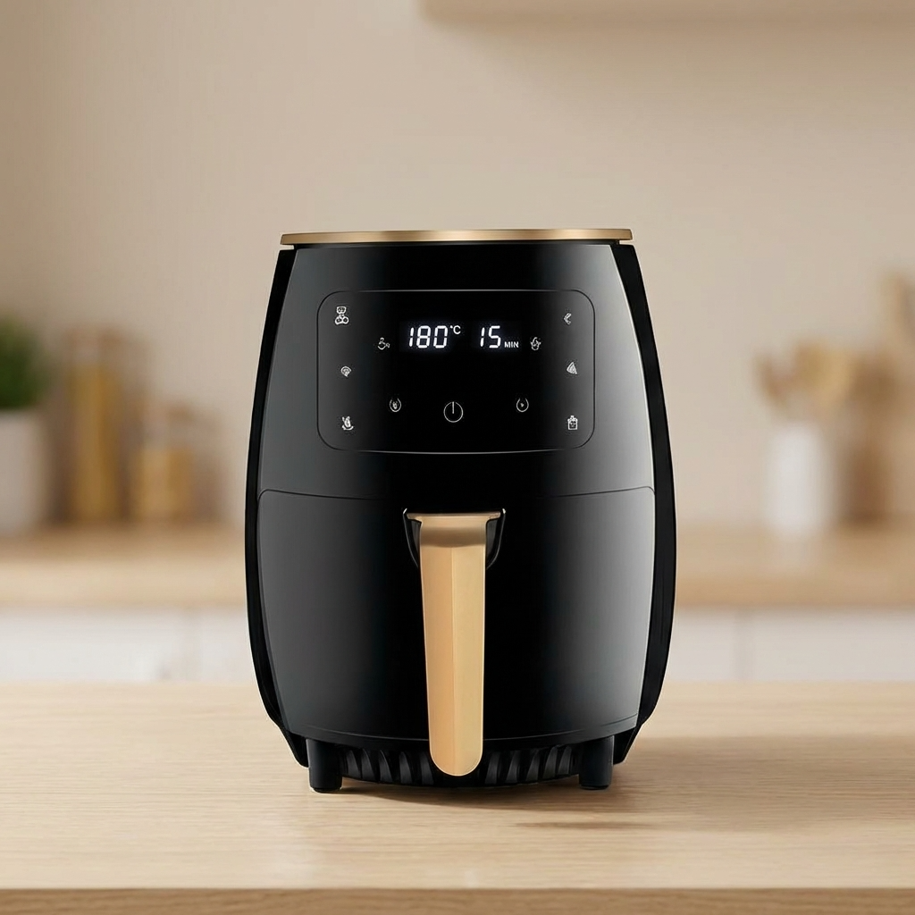 Freidora de Aire Digital 5 Litros 1400W | Cocina Práctica y Saludable para Hogar | Chile