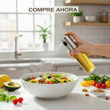 Dispensador de Aceite en Spray 200ml de Vidrio | Cocina Saludable para Freidora de Aire y Ensaladas | Chile
