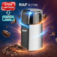 Molinillo Eléctrico RAF R-7130 150W | Café y Especias con Molienda Práctica en Casa | Chile