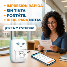 Mini Impresora Portátil Térmica para Fotos y Notas | Impresión Creativa desde Celular | Chile