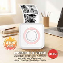 Impresora Térmica Portátil Bluetooth para Etiquetas | Impresión Sin Tinta para Negocio y Emprendimiento | Chile