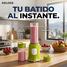 Mini Blender Blanik BMB044 350W con 2 Botellas | Batidos Portátiles para Cocina y Rutina Saludable | Chile