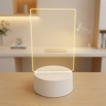 Lámpara LED con Panel de Escritura Reutilizable USB | Iluminación y Decoración para Escritorio | Chile
