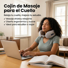 Masajeador Cervical Eléctrico Recargable con Calor | Alivio y Relajación para Cuello en Casa y Oficina | Chile