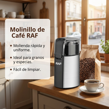 Molinillo Eléctrico RAF R-7130 150W | Café y Especias con Molienda Práctica en Casa | Chile