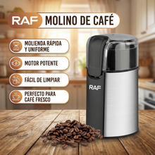 Molinillo Eléctrico RAF R-7130 150W | Café y Especias con Molienda Práctica en Casa | Chile