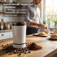 Molinillo Eléctrico de Café 150W de Acero Inoxidable | Molienda Práctica para Café y Especias | Chile