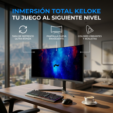 Monitor Gamer Kolke 34 Pulgadas Curvo 180Hz | Inmersión Ultrawide para Gaming y Trabajo | Chile
