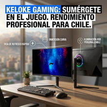 Monitor Gamer Kolke 34 Pulgadas Curvo 180Hz | Inmersión Ultrawide para Gaming y Trabajo | Chile