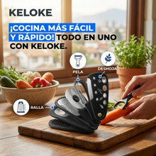Set de Gadgets de Cocina 6 en 1 de Acero Inoxidable | Preparación Práctica para Cocina Diaria | Chile