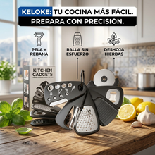 Set de Gadgets de Cocina 6 en 1 de Acero Inoxidable | Preparación Práctica para Cocina Diaria | Chile