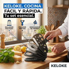 Set de Gadgets de Cocina 6 en 1 de Acero Inoxidable | Preparación Práctica para Cocina Diaria | Chile