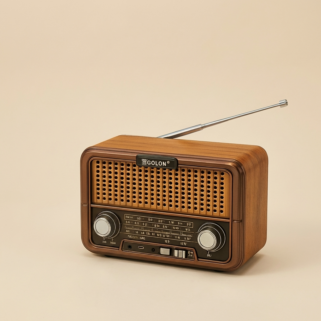 Radio Solar Vintage Bluetooth con Carga Solar y USB/SD | AM/FM/SW Portátil para Hogar, Viajes y Emergencias | Chile