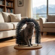 Rascador con Arco de Masaje para Gatos | Cepillado y Diversión para Mascotas en Casa | Chile