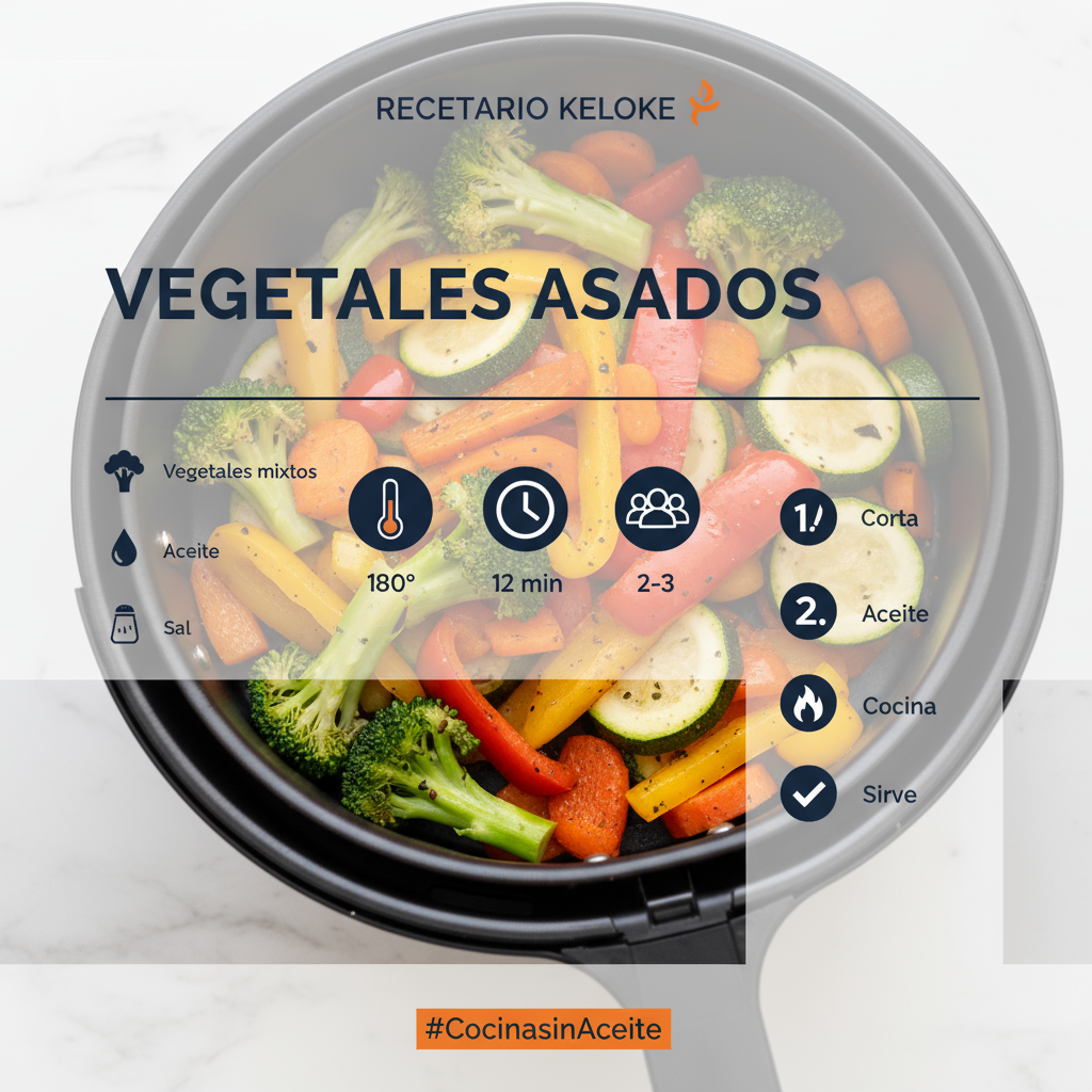 Receta Vegetales Asados