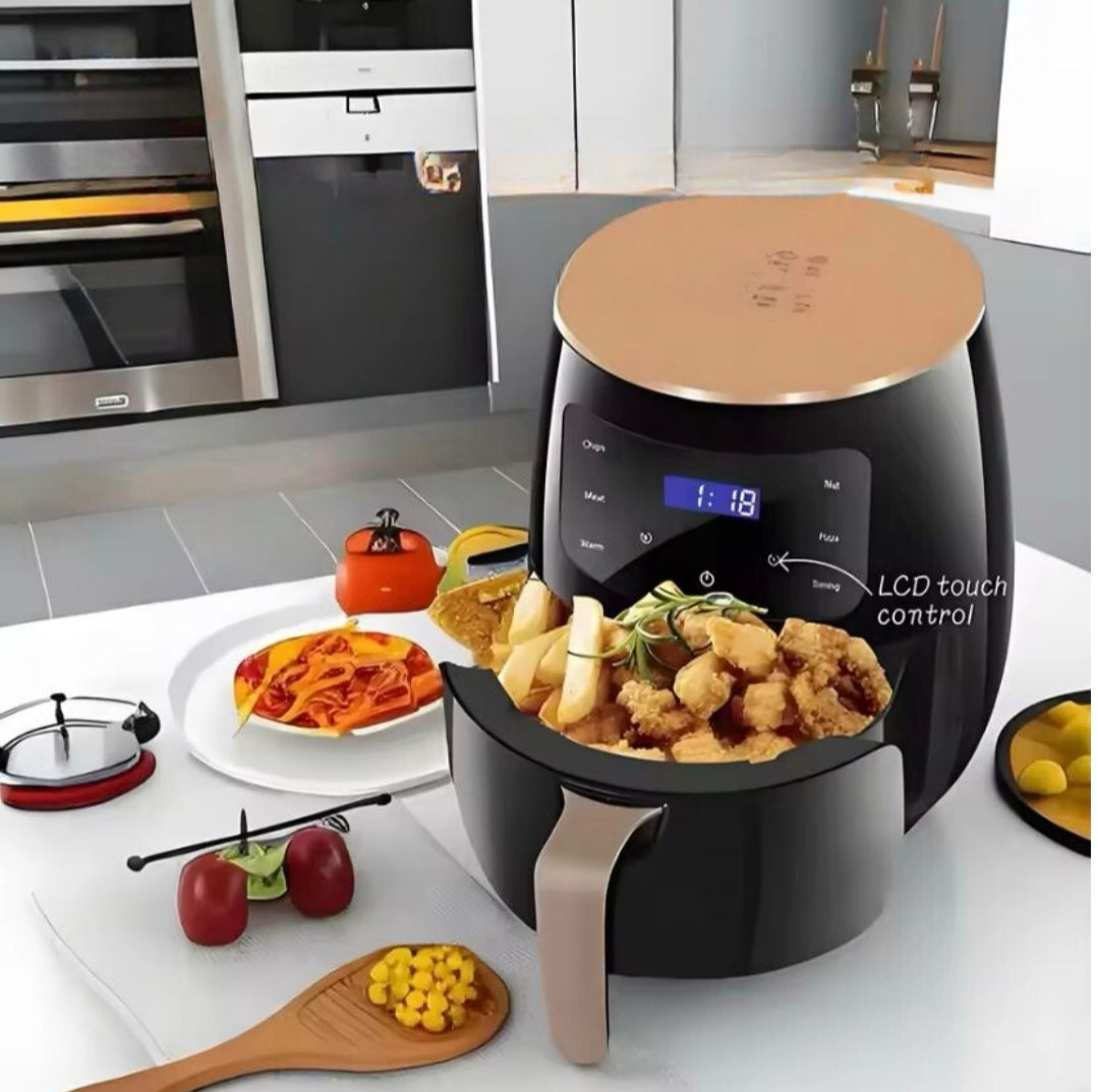 Combo Freidora de Aire 5L + Moldes Silicona | Oferta Keloke® Chile