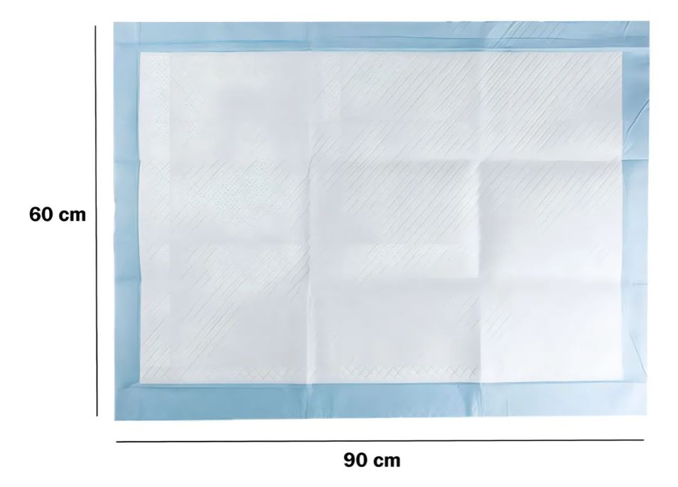 Sabanillas Desechables para Mascotas 60x90 cm Pack 40 | Absorción Práctica para Perros y Entrenamiento | Chile