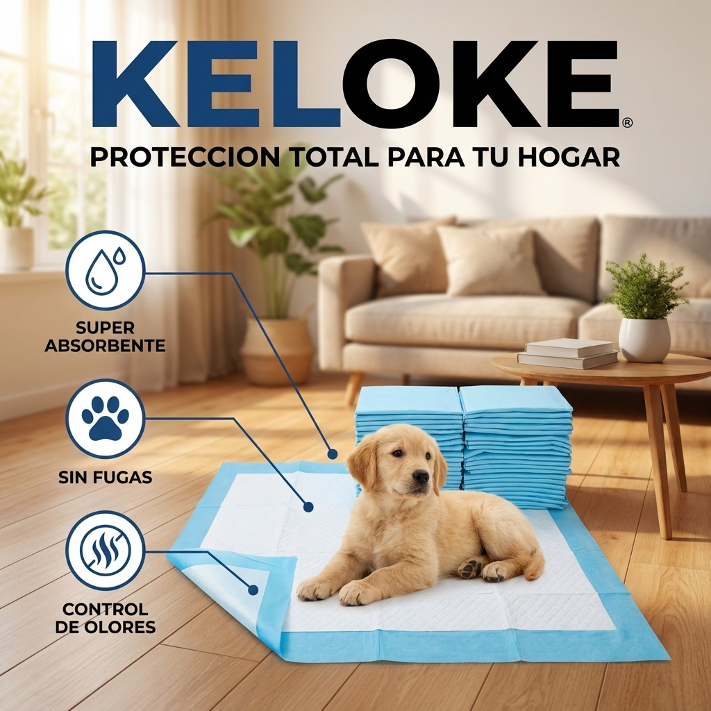 Sabanillas Desechables para Mascotas 60x90 cm Pack 40 | Absorción Práctica para Perros y Entrenamiento | Chile