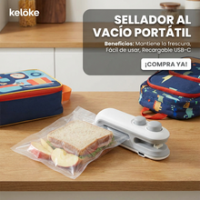 Mini Sellador Térmico de Bolsas Recargable USB | Conservación Práctica para Snacks y Alimentos | Chile