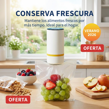 Sellador al Vacío Automático 100W | Conservación Hermética para Alimentos en Cocina | Chile
