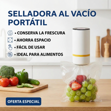 Sellador al Vacío Automático 100W | Conservación Hermética para Alimentos en Cocina | Chile